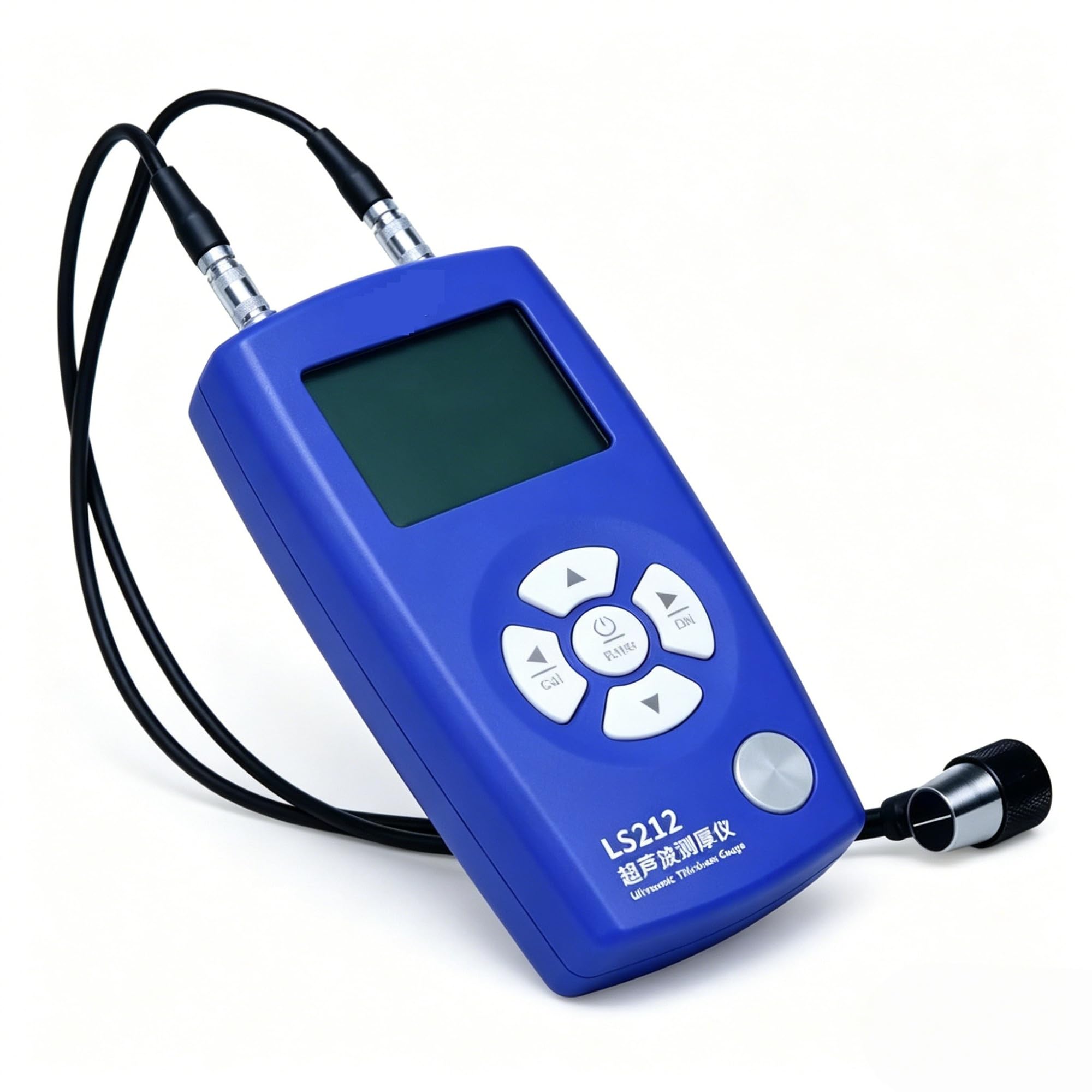 Thickness Gauge Portable Ultrasonic Thickness Meter Handheld Non-Destructive Testing Gauge for Measuring Wall