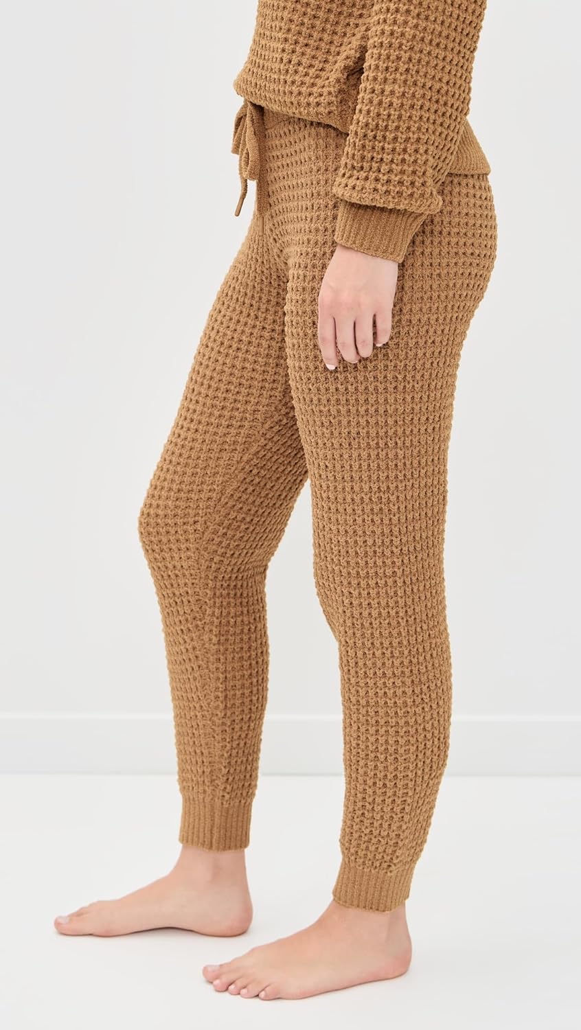PJ Salvage Women's Band Cozy Chenille Waffle Pants - Image 4