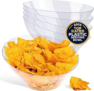 29 Easy Mexican Appetizer Recipes for Your Next Party 38 54oz Clear Plastic Serving Bowls (4 Pack) Large Disposable Candy Dishes,...