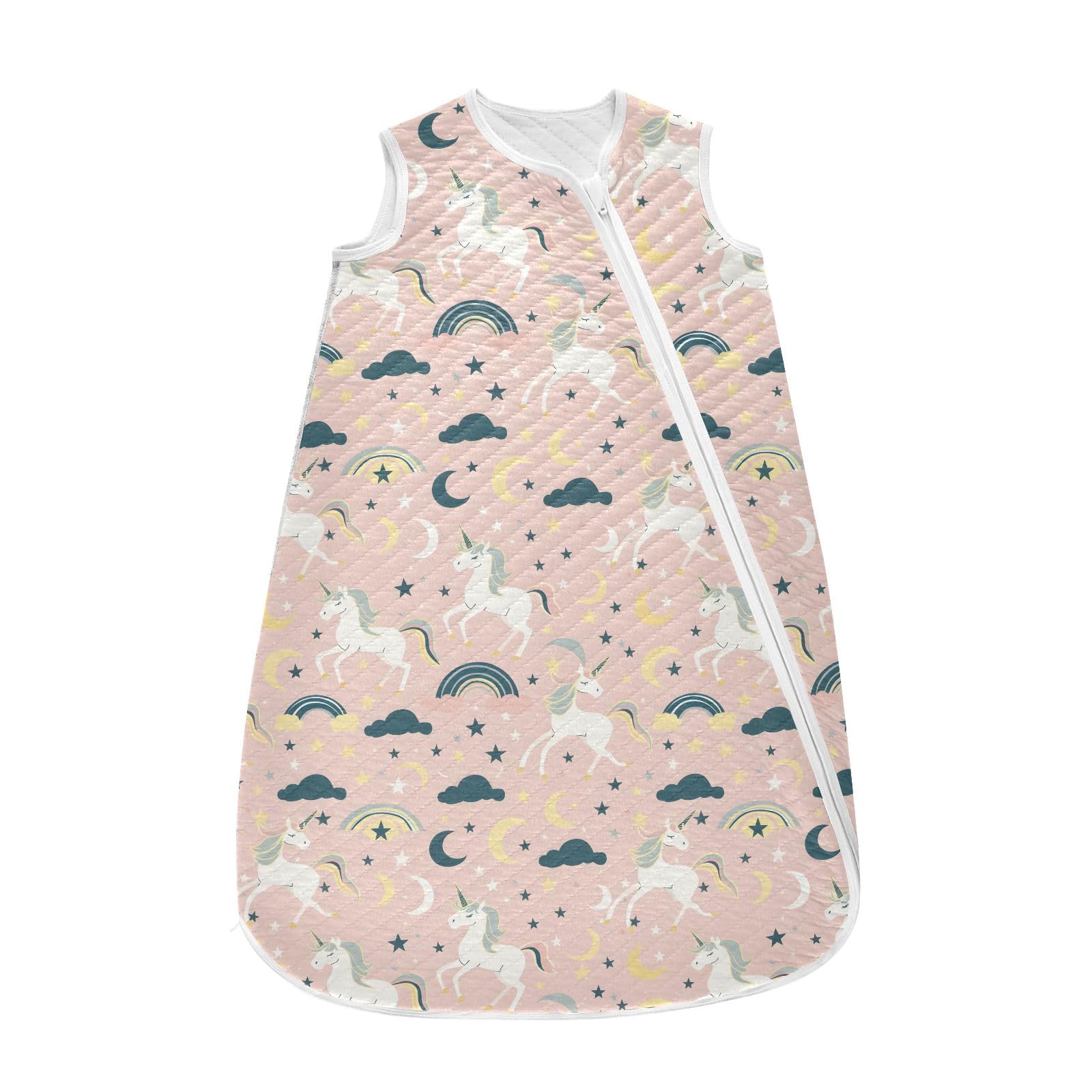 Baby Unisex Newborn Sleep Sack Wearable Blanket Sleeping Bag 0-24 Months S Unicorn Moon Stars