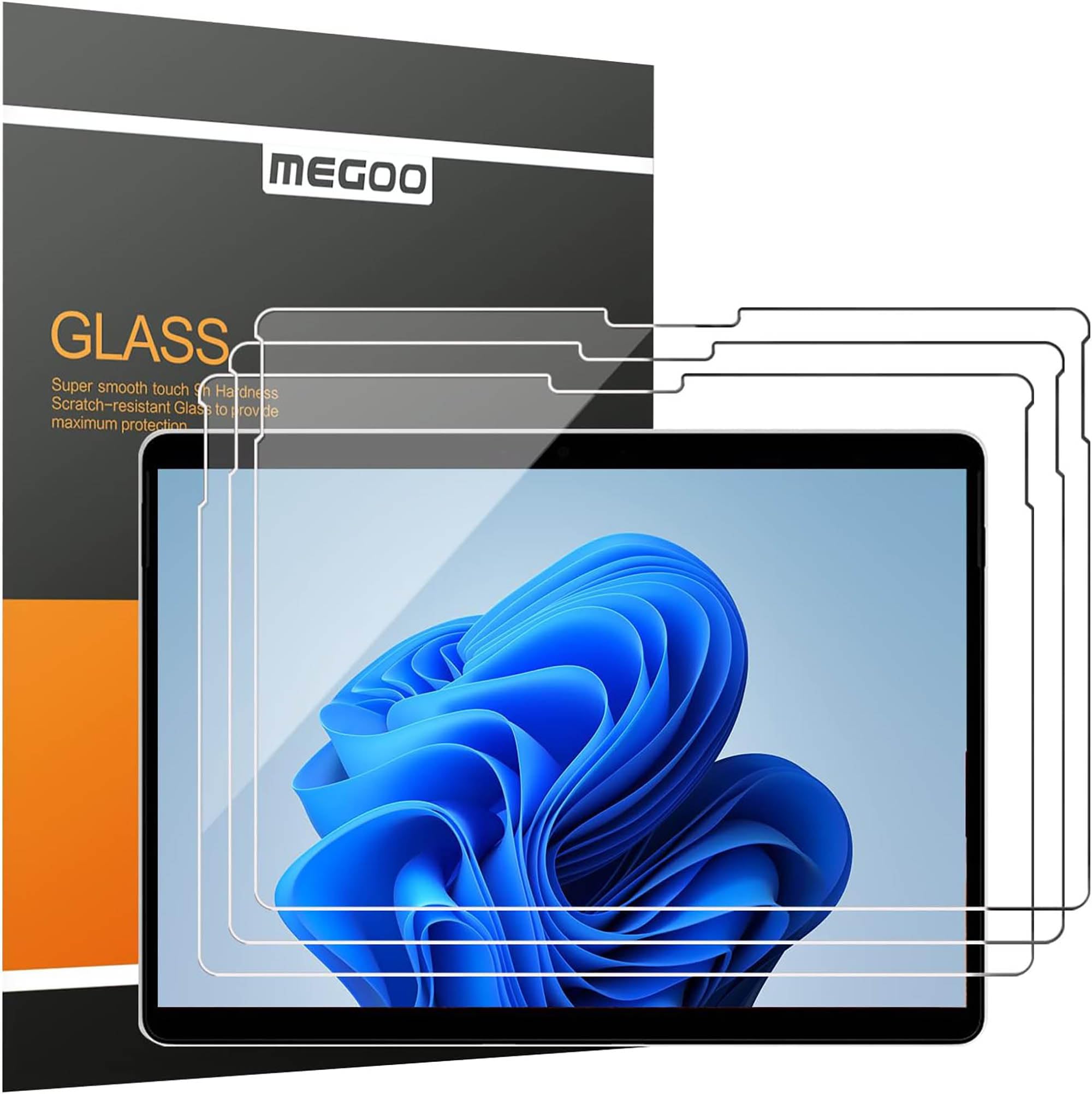 MEGOO Protettiva Pellicola Vetro Temperato per Surface Pro 11