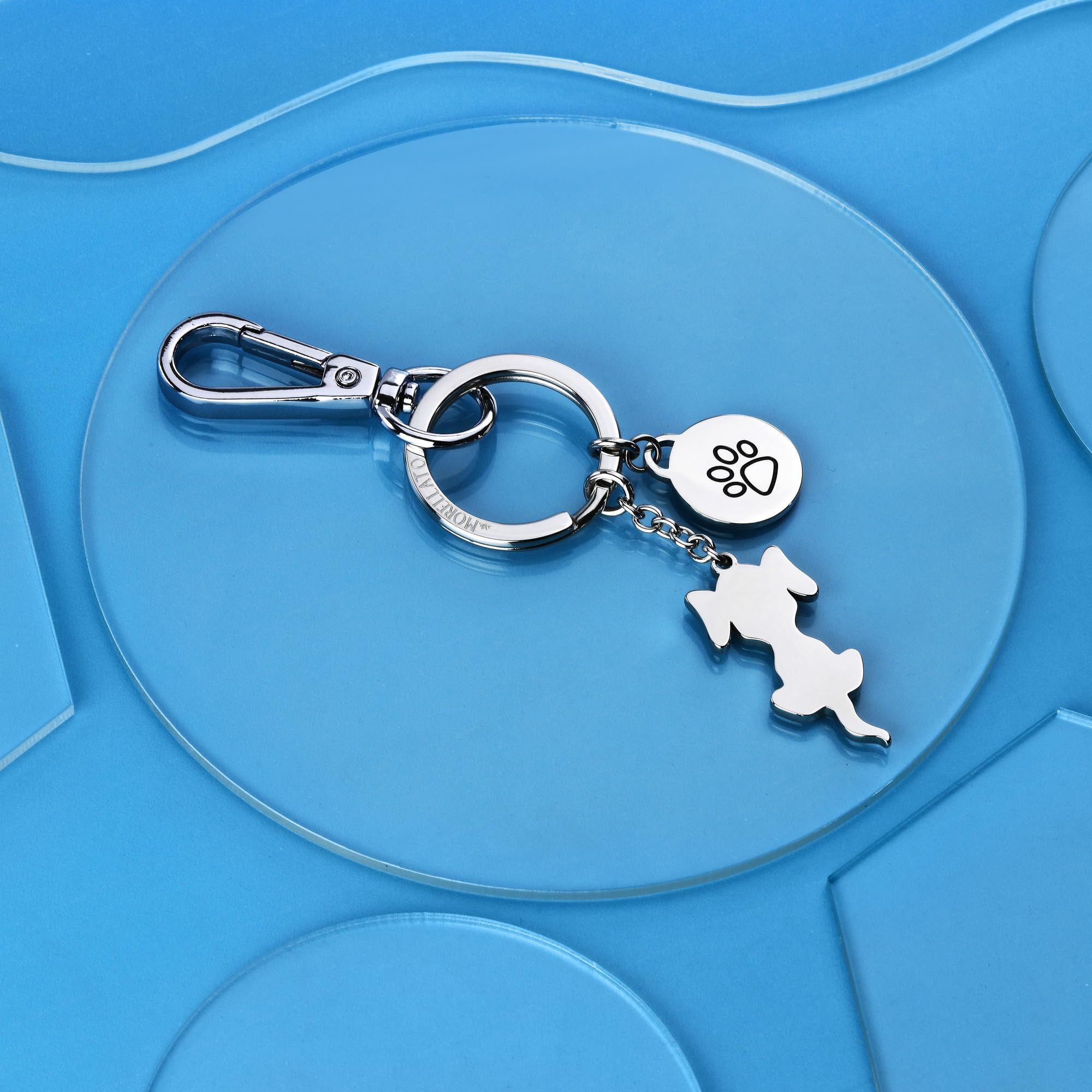 Morellato Portachiavi in Acciaio, Collezione Forever, Cane - SD0610