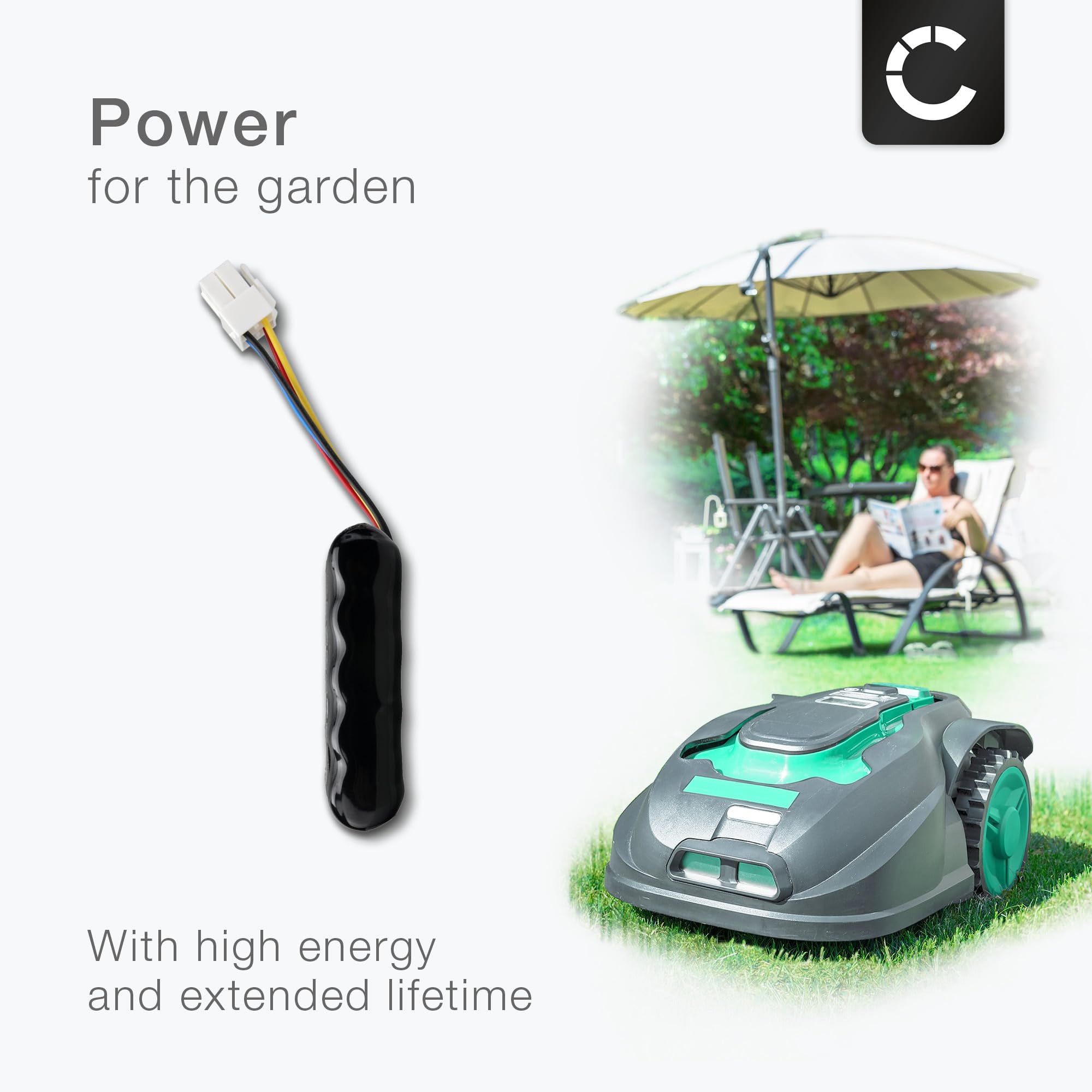 CELLONIC® Akumulator zamienny do Landxcape/FERREX LX790, LX796,LX790i/800m2 2021 akumulator zamienny LA0002,LA0001 20,0 V 2500 mAh akumulator litowo-jonowy akumulator narzędziowy