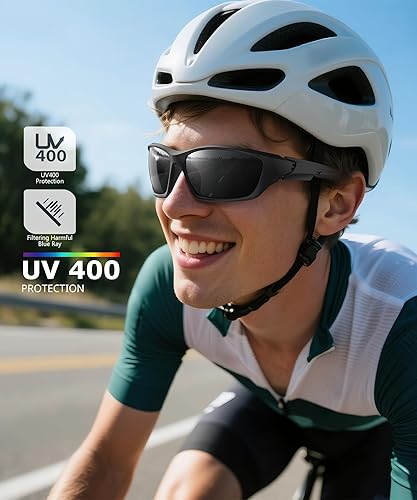 Miniatura 2 de KALIYADI Gafas de sol polarizadas para hombre y hombre, gafas de sol para mujer gafas de sol con protección UV400 para ciclismo, pesca, correr