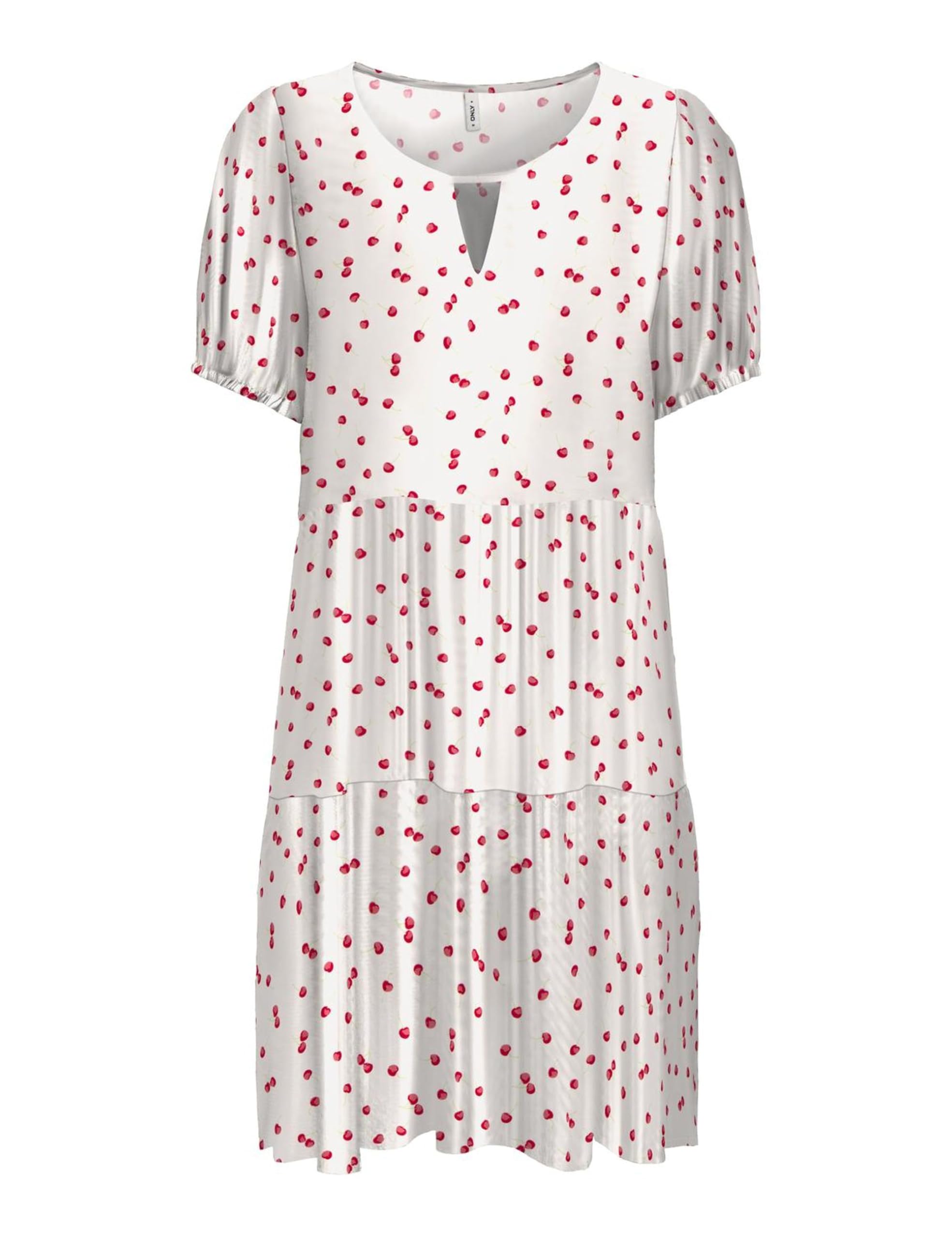 Onlnova Life Vis Thea Kh Dress AOP, Cloud Dancer, XS