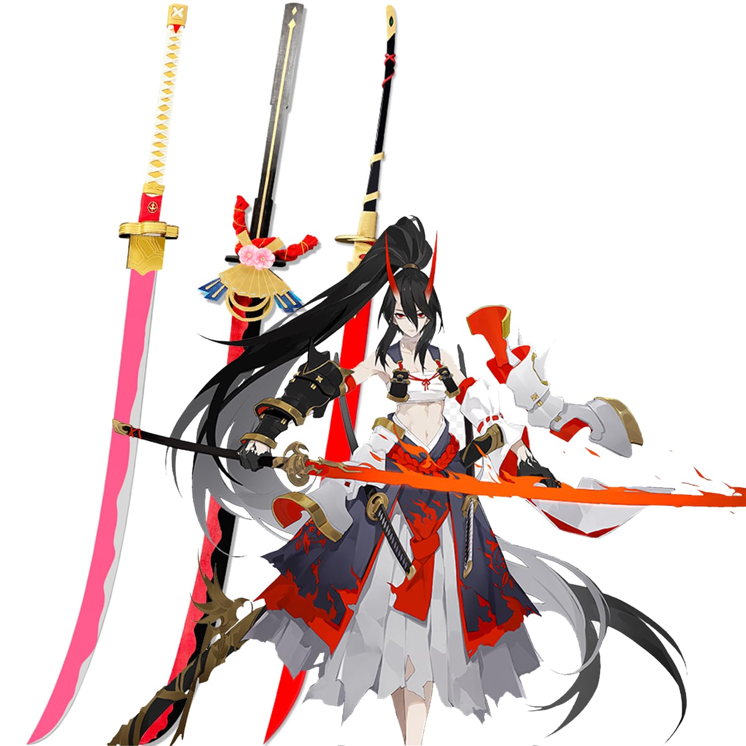 Amazon.co.jp: 陰陽師 赤影妖刀姫 陰陽師・赤影の妖刀 武器 木製