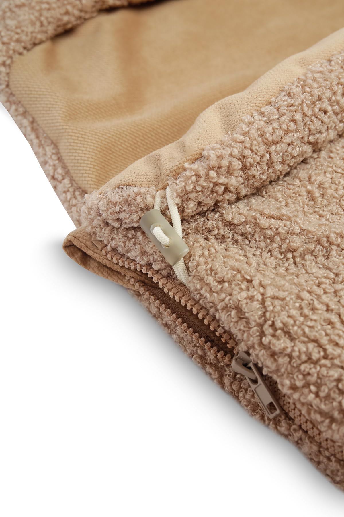 Saco de Dormir 3 en 1 Lamm para Bebés: Suave Saco de Dormir para Invierno, Cochecito, de Dormir para Niños y Uso Diario, Forro Interior Mullido, Capa Exterior de Rizo