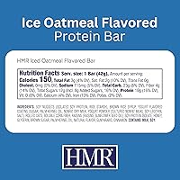 Vista 2 de HMR Bar, Barra de proteína de avena helada Snack nutritivo para apoyar el mantenimiento del peso Postre bajo en calorías 0.35 oz de proteína