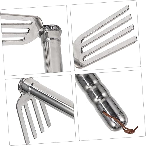 Miniatura 5 de Milisten Azada de jardín, azada de excavación, herramienta agrícola, plantación, azada, agricultura, azada de jardinería al aire libre, azada de