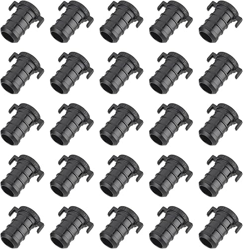 Miniatura 8 de EFIELD - Juego de 25 tapones de engarce de púas PPSU de polietileno de 3/4 pulgadas (tapa final) con pestaña de posición para tubos Pex