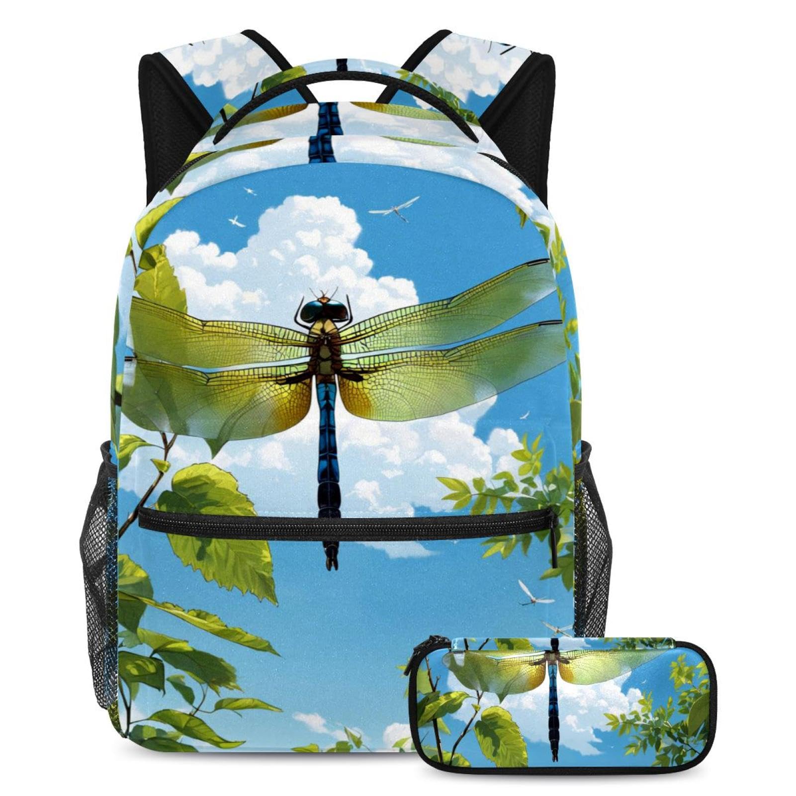 Ensemble de cartables enfants libellule mignonne multicolore - 7