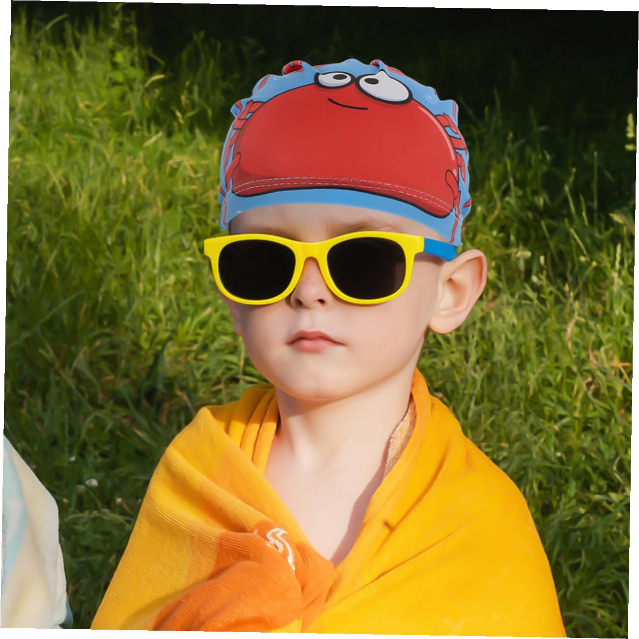 Toddmomy 4 Cuffie per Design Divertenti per Ragazzi e Ragazze Antiscivolo Piscina e Doccia