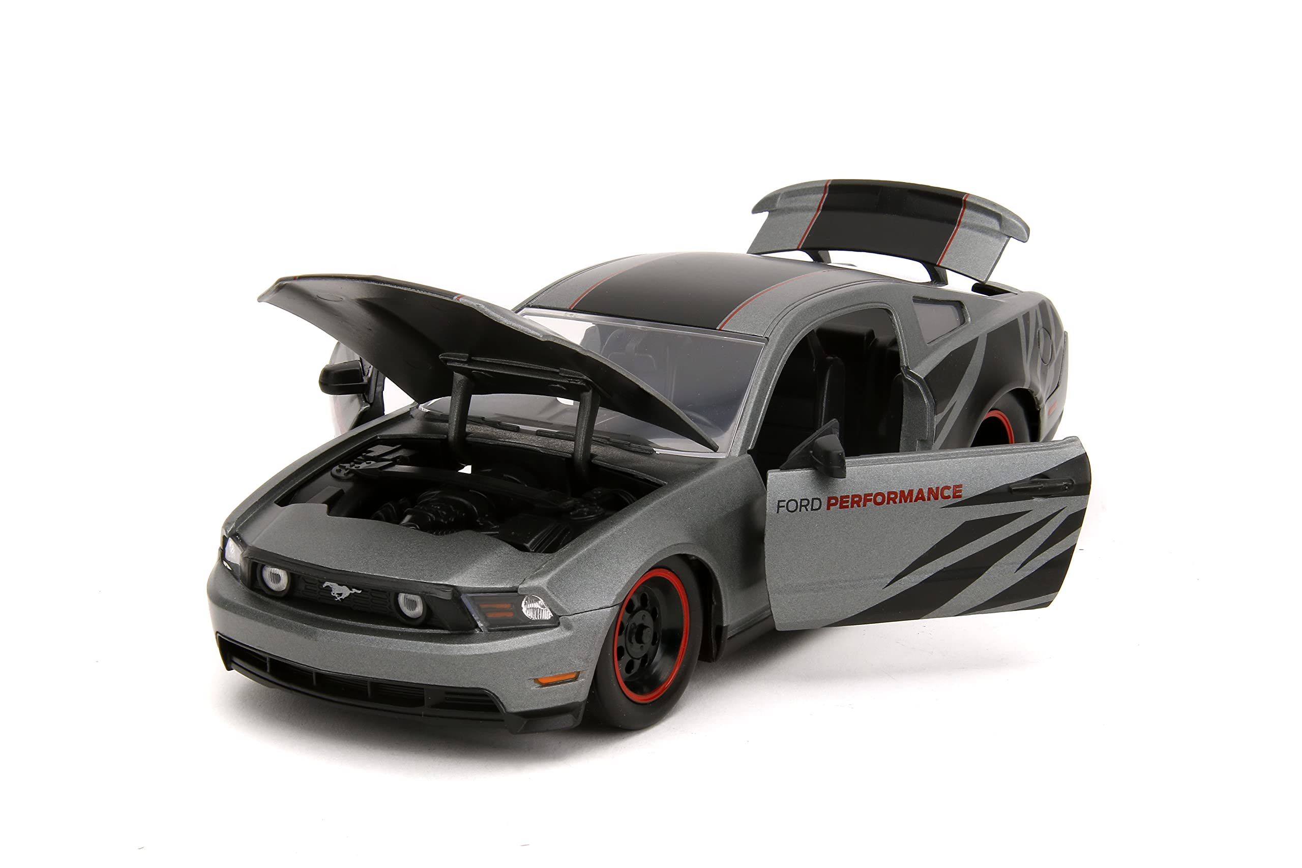 Amazon.com: Jada Big Time Muscle 1:24 2010 Ford Mustang GT Die Amazon.com: Jada Big Time Muscle 1:24 2010 Ford Mustang GT Die