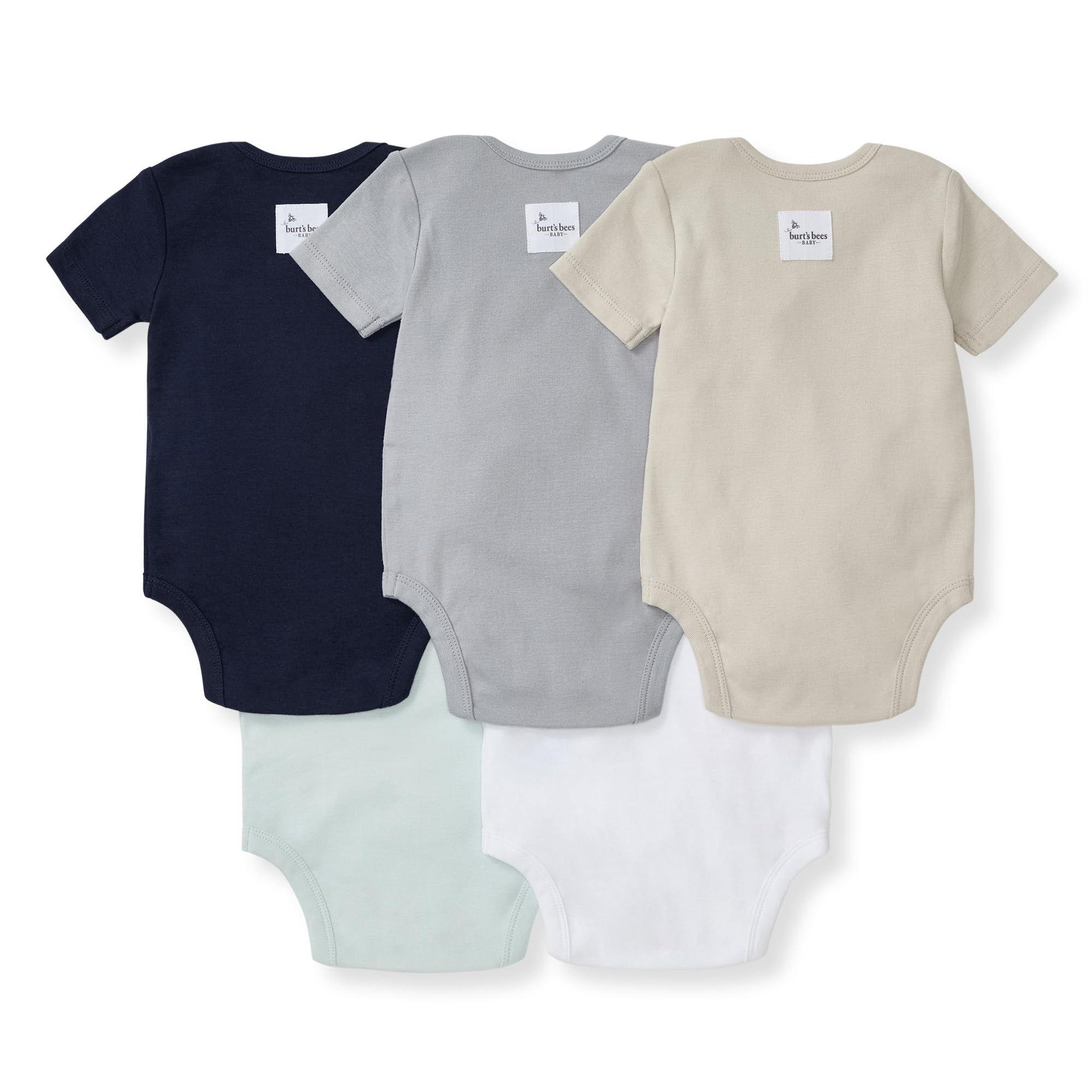 Burt's Bees Baby Body (zestaw 5 sztuk) dziewczynka, midnight, 3-6 miesięcy