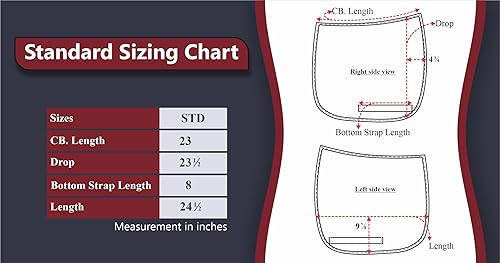 Vista 6 de TuffRider Almohadilla de sillín básica de doma bígaro púrpura