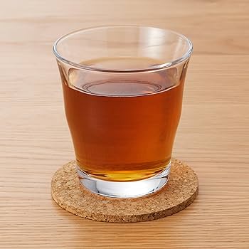 Amazon｜無印良品 コルク コースター 約直径9.5cm 5枚組