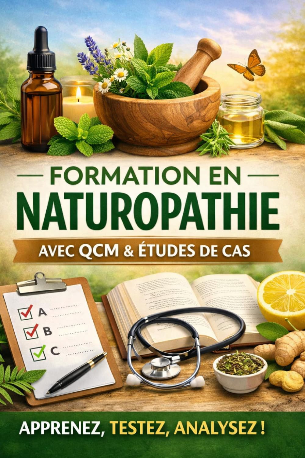 FORMATION EN NATUROPATHIE: Avec QCM et Etudes de cas