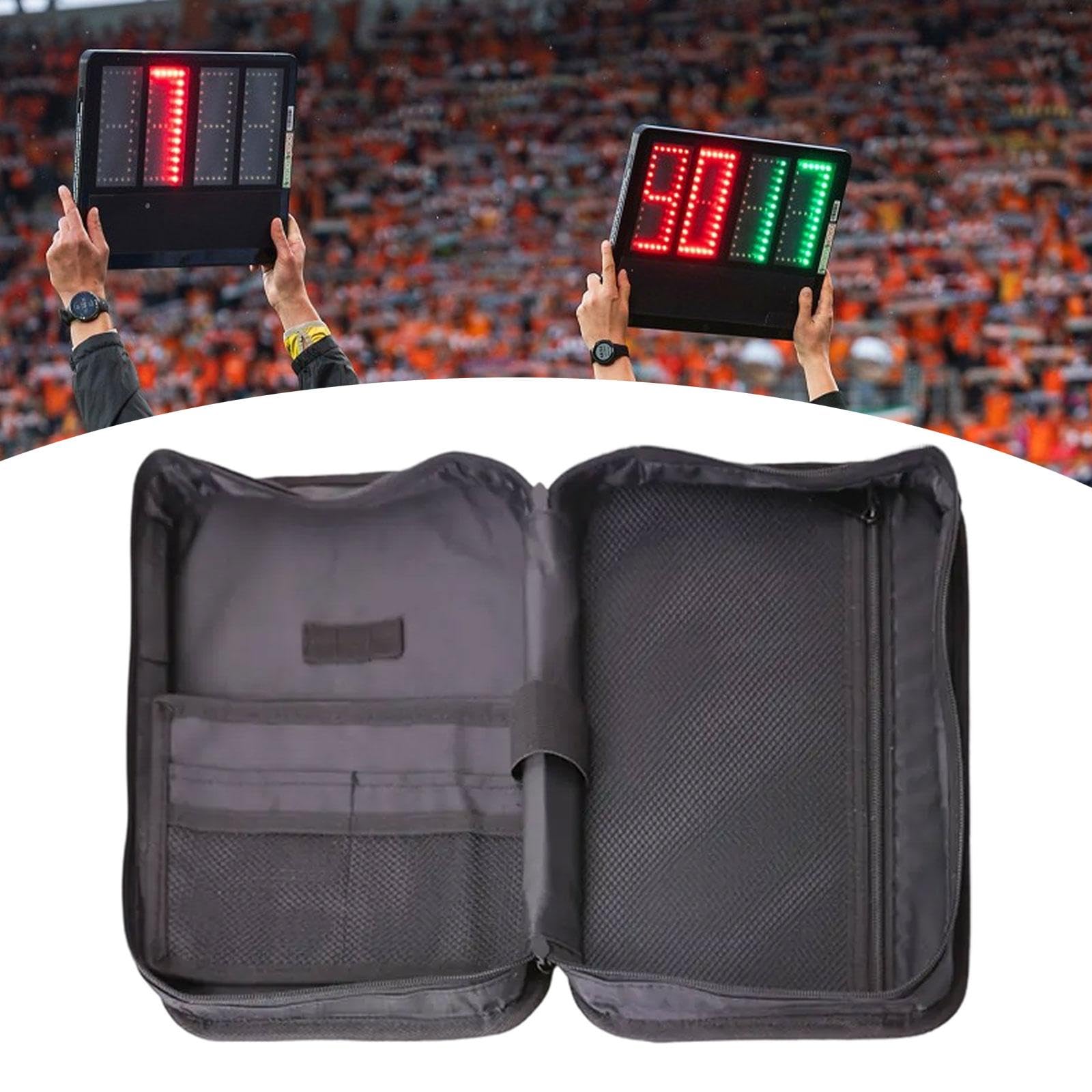 Fenteer Accessoires D'arbitre pour Le Football et Le Softball avec Rangement Pratique