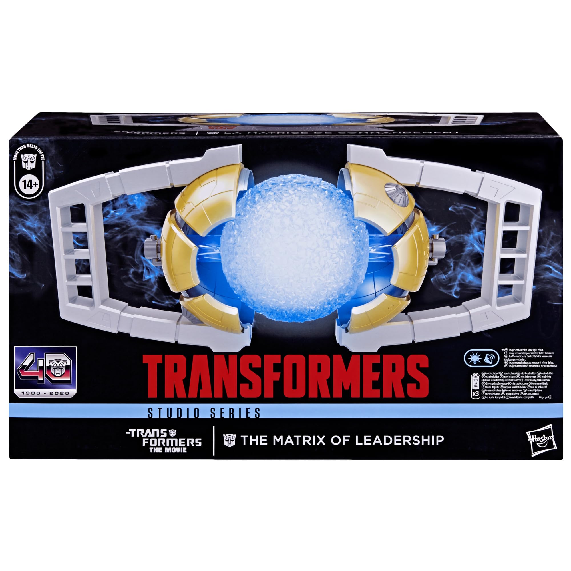 Transformers Studio Series The Matrix of Leadership Interactive da collezione dal film, luci e suoni, età 14+