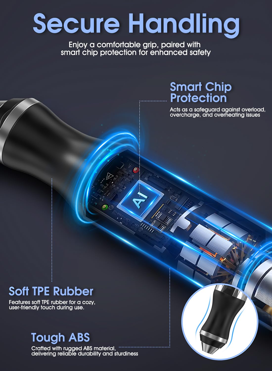 Kit de stylo de gravure électrique, outil sans fil rechargeable par USB à 3