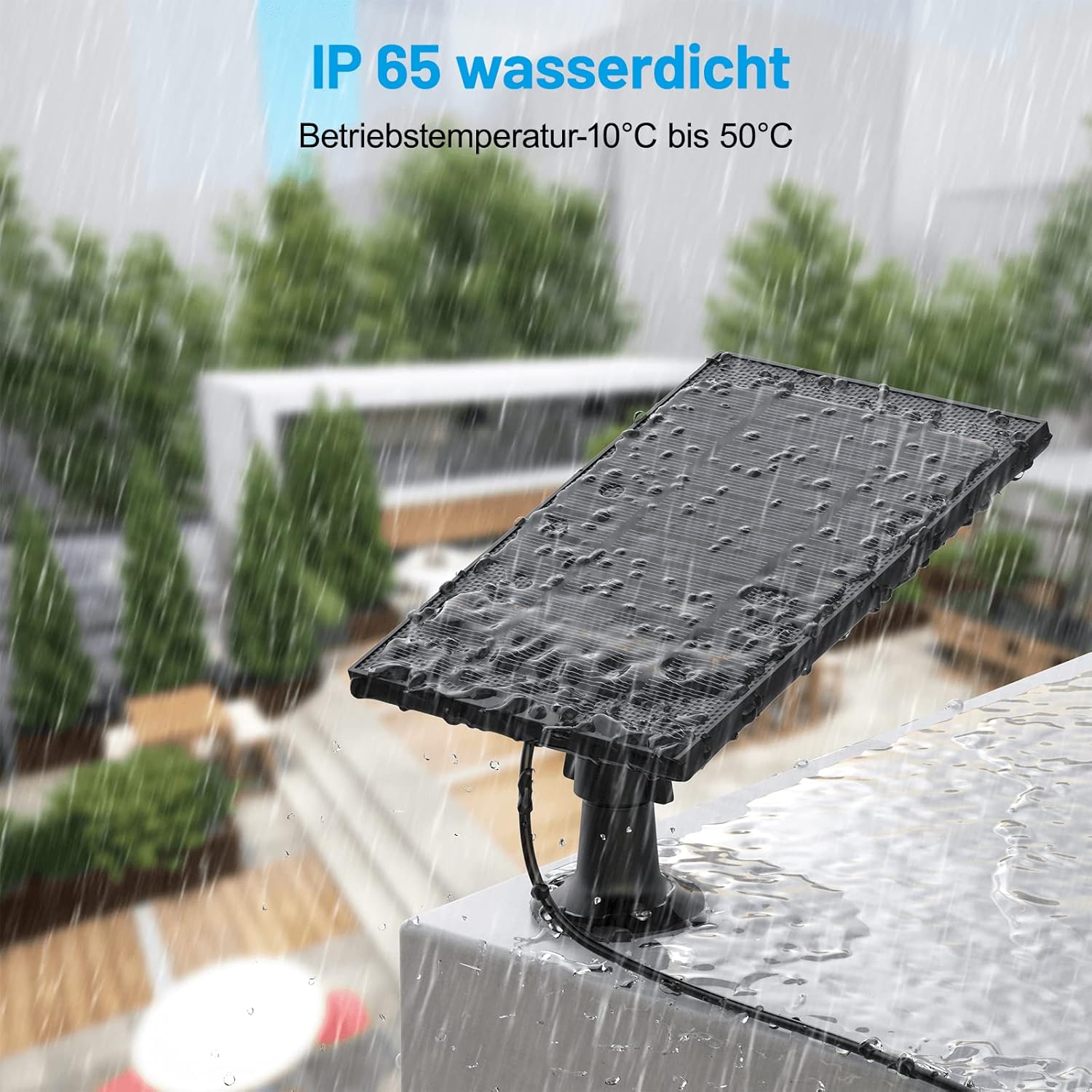 Odolnost solárních panelů proti povětrnostním vlivům