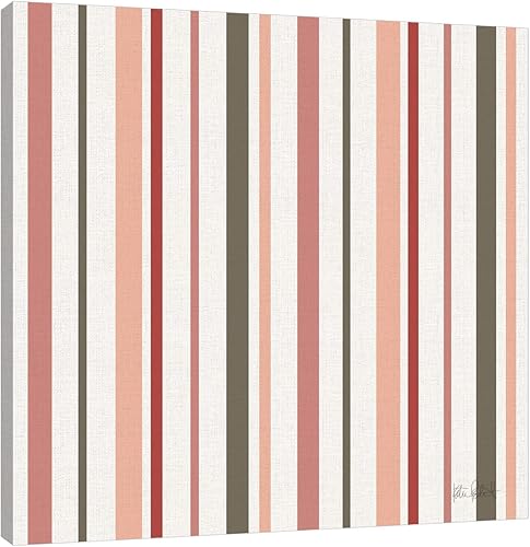 Jaxson Rea Katie Pertiet - Lienzo envuelto en galería con diseño de pétalos vintage III, 12 x 12 pulgadas