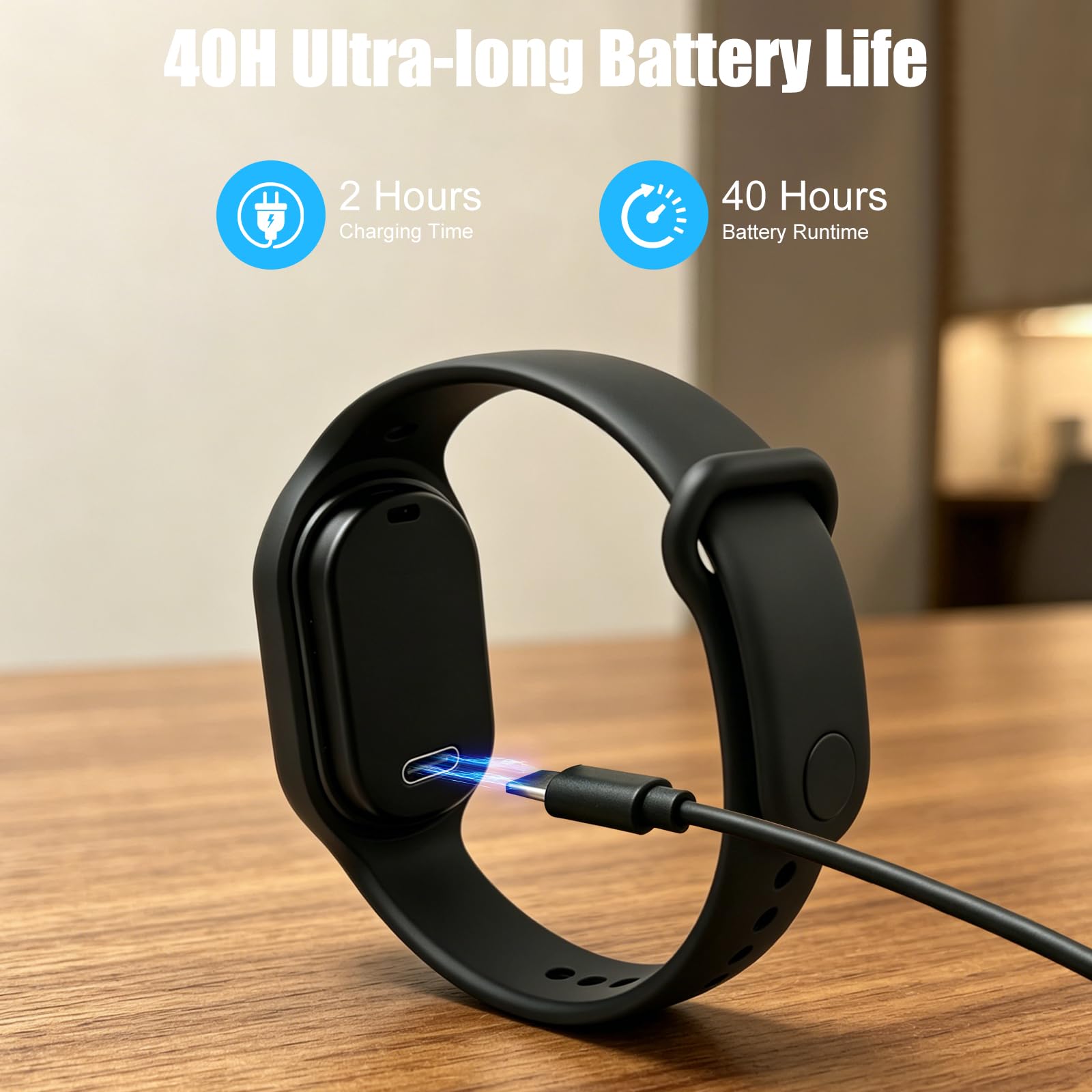 Bluetooth Fernbedienung kompatibel mit DJI Action, Insta360, GoPro 11/12/13 Actionkameras und Phone Universal, Wiederaufladbare Kabellose Fernbedienung, 50m Reichweite, 40H Akkuleistung