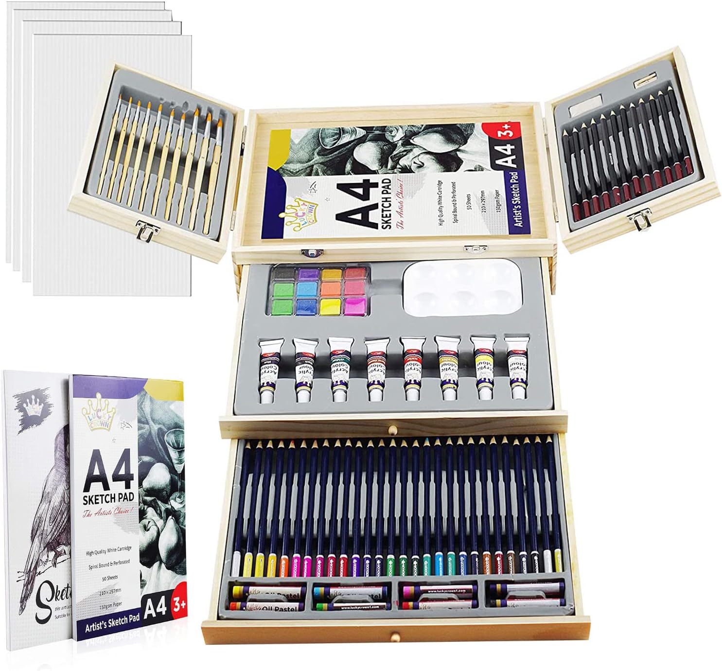 88 Pieces Art Set