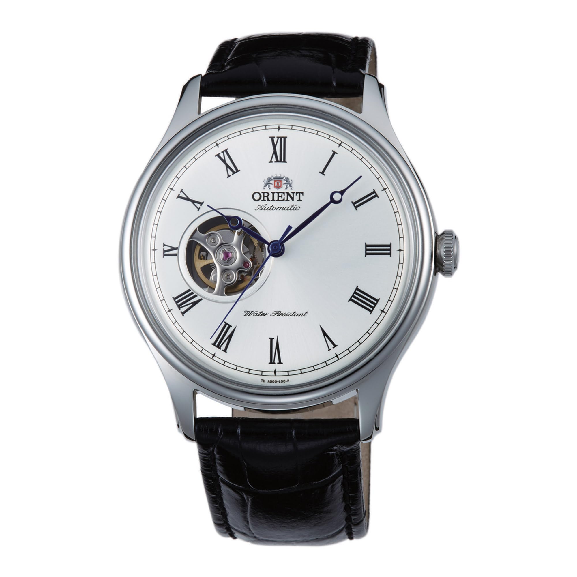 Orient Classic Open Heart AG00 erkek saati, otomatik, elle kurulabilir, zarif, 43 mm siyah…