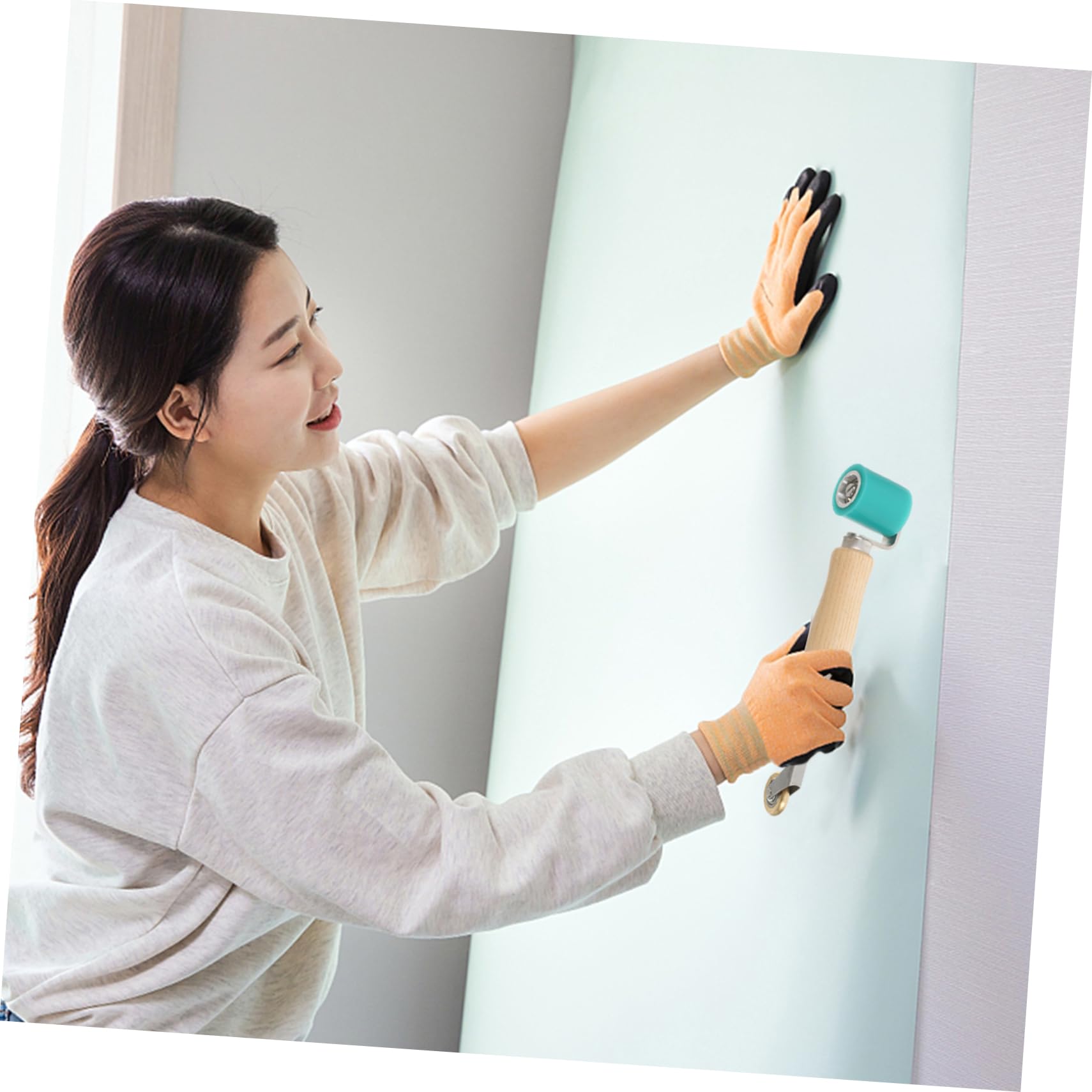 Rodillo de Costura de Doble Cabezal en Silicona para Pared