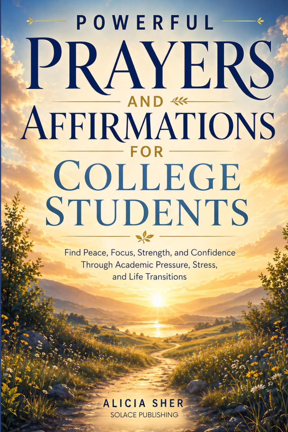 Powerful Prayers and Affirmations for College Students: Find Peace, Focus, Strength, and Confidence Through Academic Pressure, Stress, and Life Transitions: 12