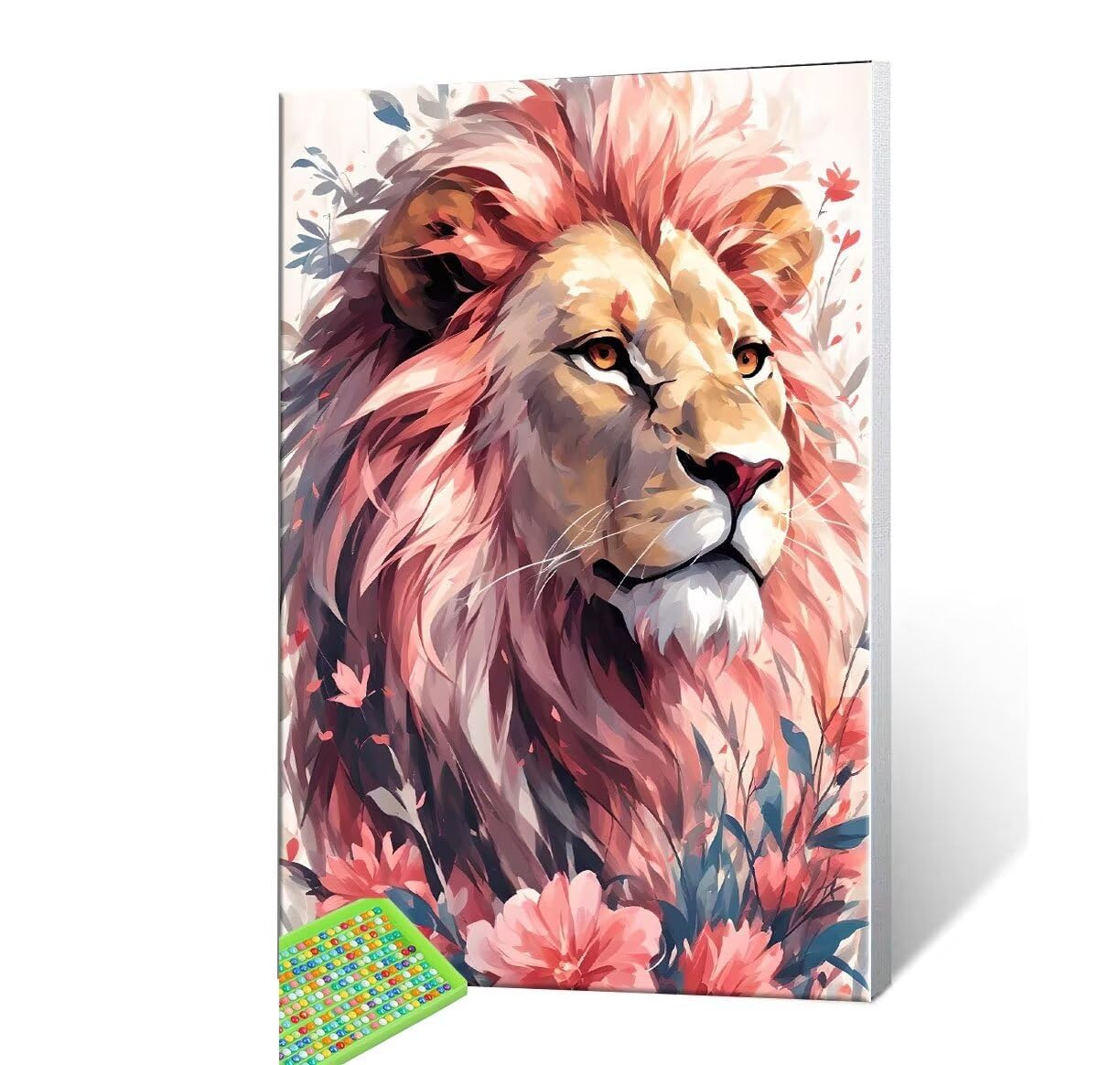 DIY Malarstwo diamentowe 5D, diamentowe zestawy lwa dla dorosłych, sztuka z kryształków górskich, płótno, haft, artykuły rzemieślnicze, dla dzieci i dorosłych, idealna dekoracja ścienna do domu,