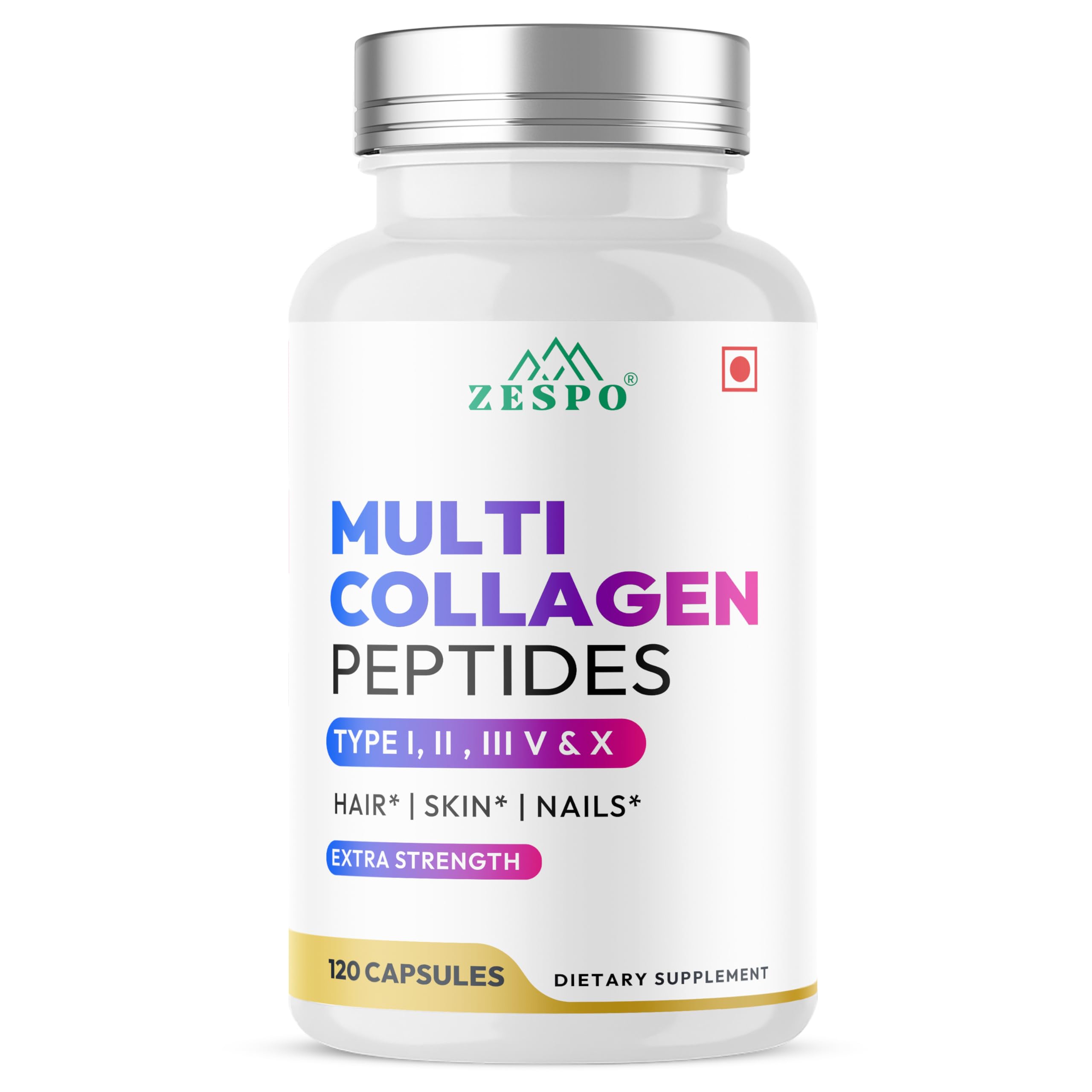 Collagen Capsules 120 Supplements Multi Collagen Peptides Help Nourishes Skin1200 Mg & Immune Support Vegan Formula Unisex Adults 60 Days Supply-image-23