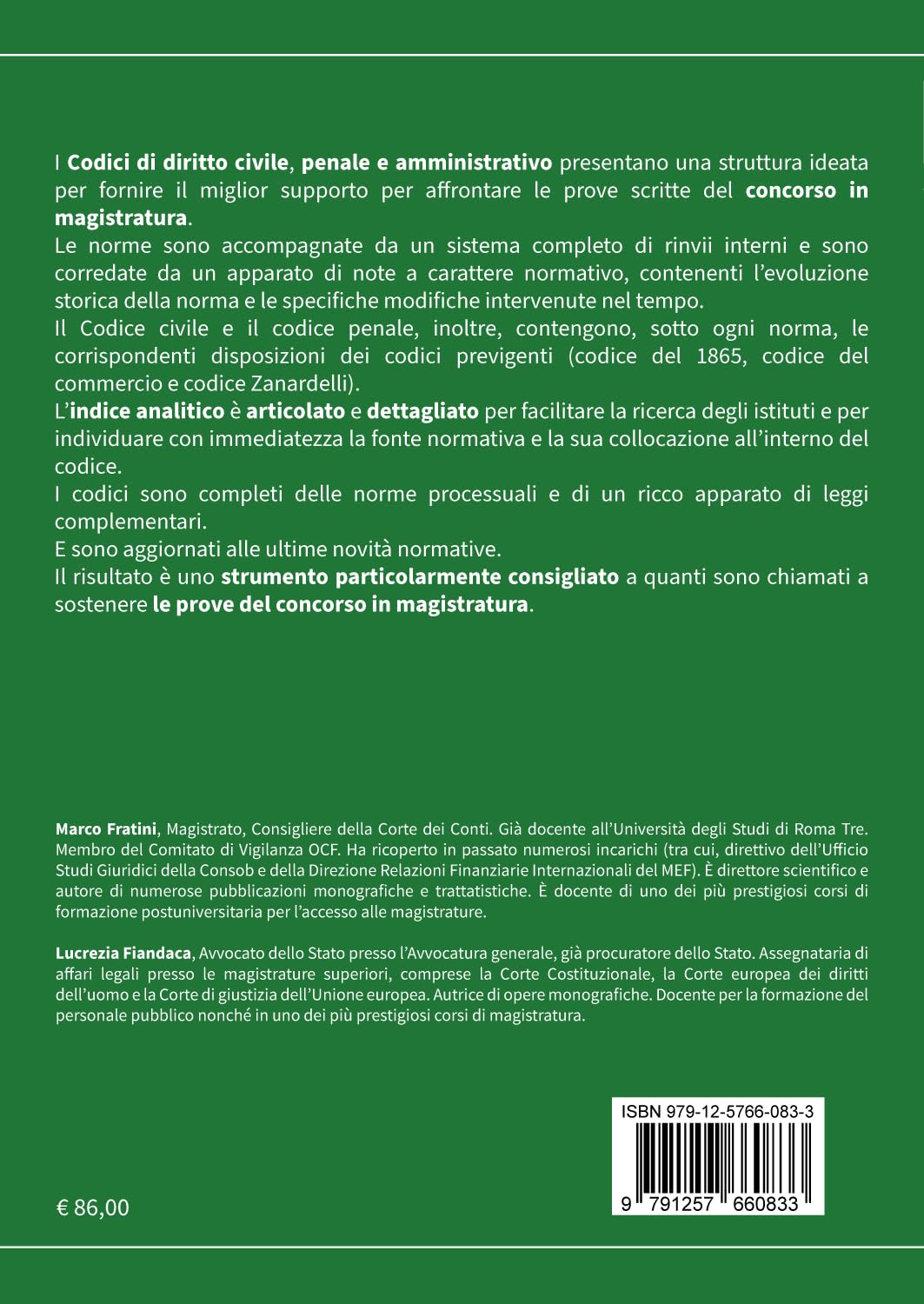 Codice normativo di diritto penale 2026 per il concorso in Magistratura. Nuova ediz.