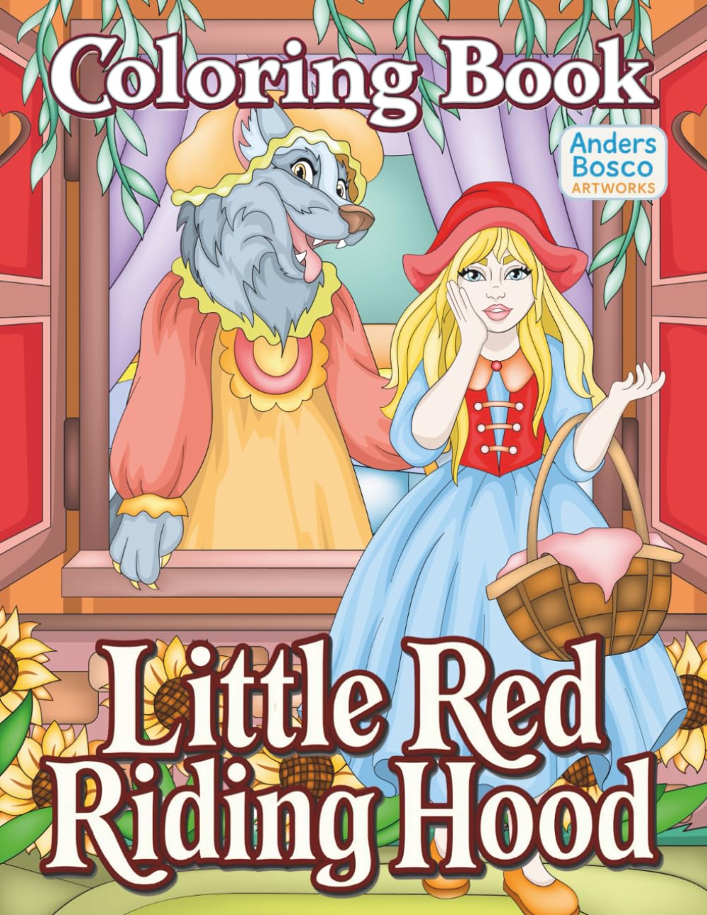 Little Red Riding Hood Coloring Book: Color, Imagine & Explore | 30 Enchanting Fairy Tale Scenes in Magical Forest Adventures to Color | Wholesome ... Imagination, Classic Stories & Creative Play