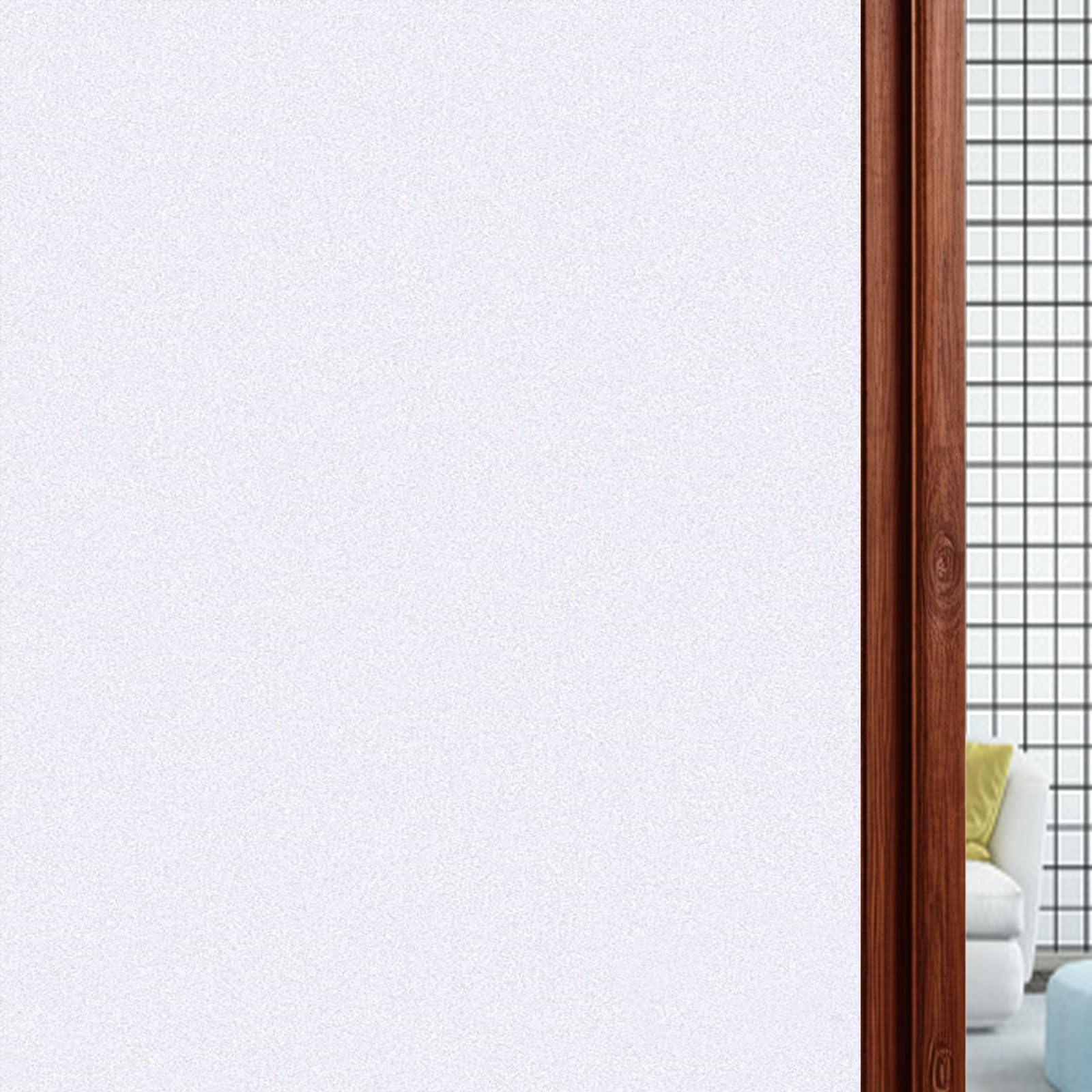 Film de fenêtre anti-regard effet dépoli mat pour un cocon de douceur intérieur