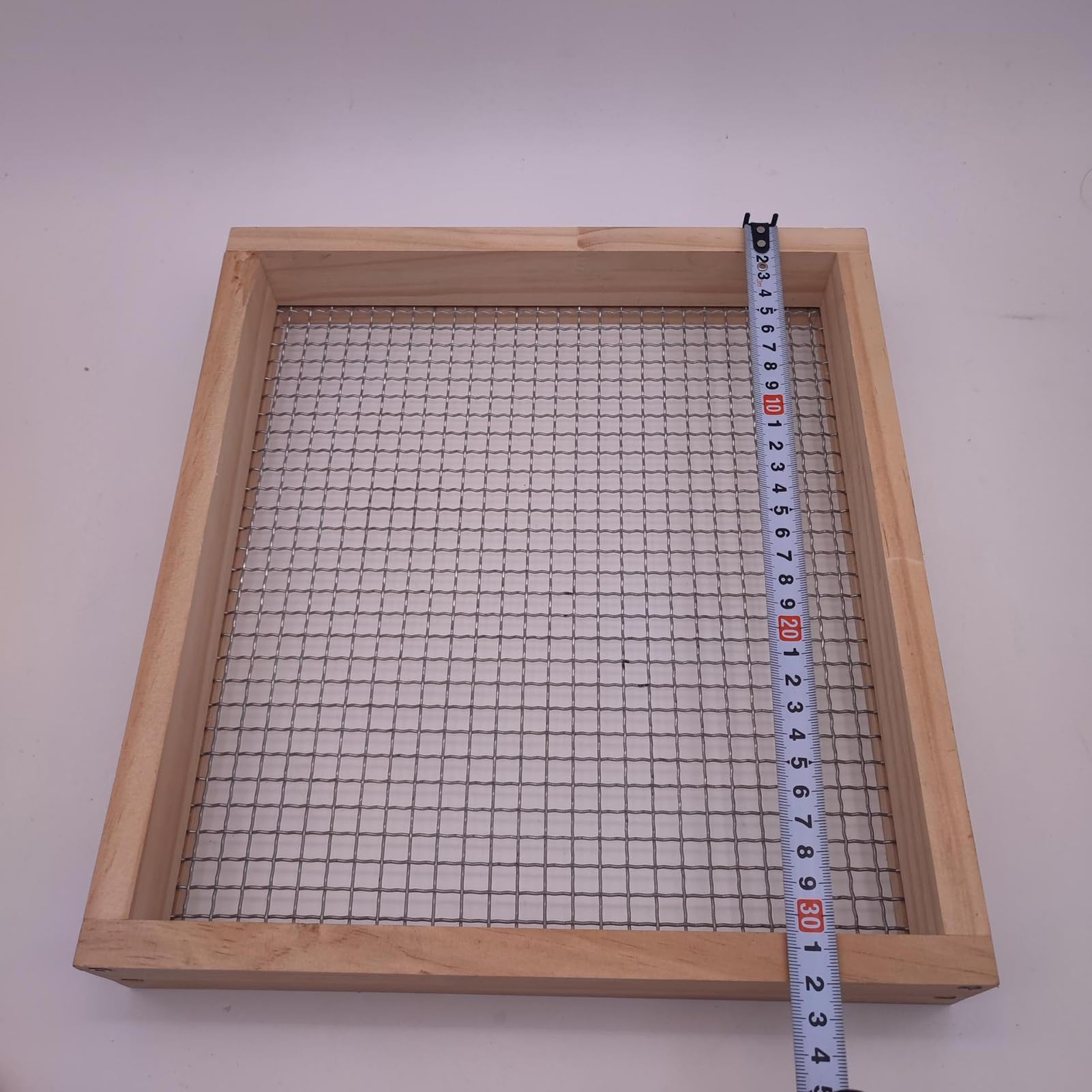 Grande setaccio del suolo - setaccio di terreno grande per rocce | Rack da setaccio da giardino manuale multifunzionale con grande capacità | 29x32.5x5cm Strumento riutilizzabile Efficiente alimentazi