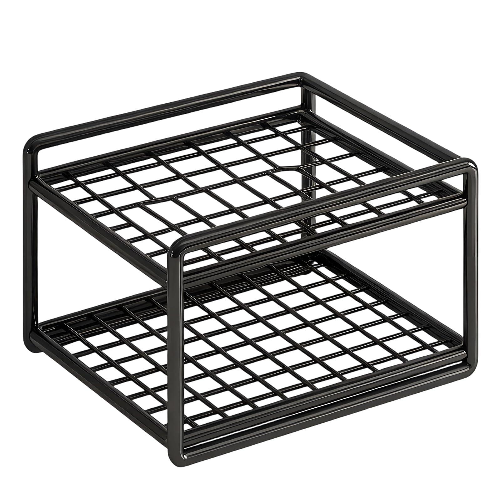 LUCKGONI Multi Compartment Square Desk Organizers For Markers Pens And Art Supplies Storage Rack For Artists And Students
