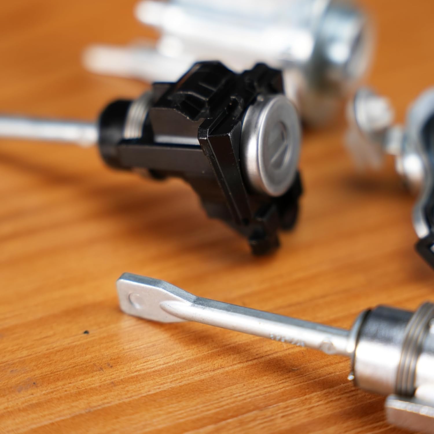 Rldym Ignition Switch & Front Door & Trunk Lock Cylinder Set with 2 Keys 69057-02130 69051-02090 Compatible with Toyota Corolla Matrix CE LE S 2003 2004 2005 2006 2007 2008