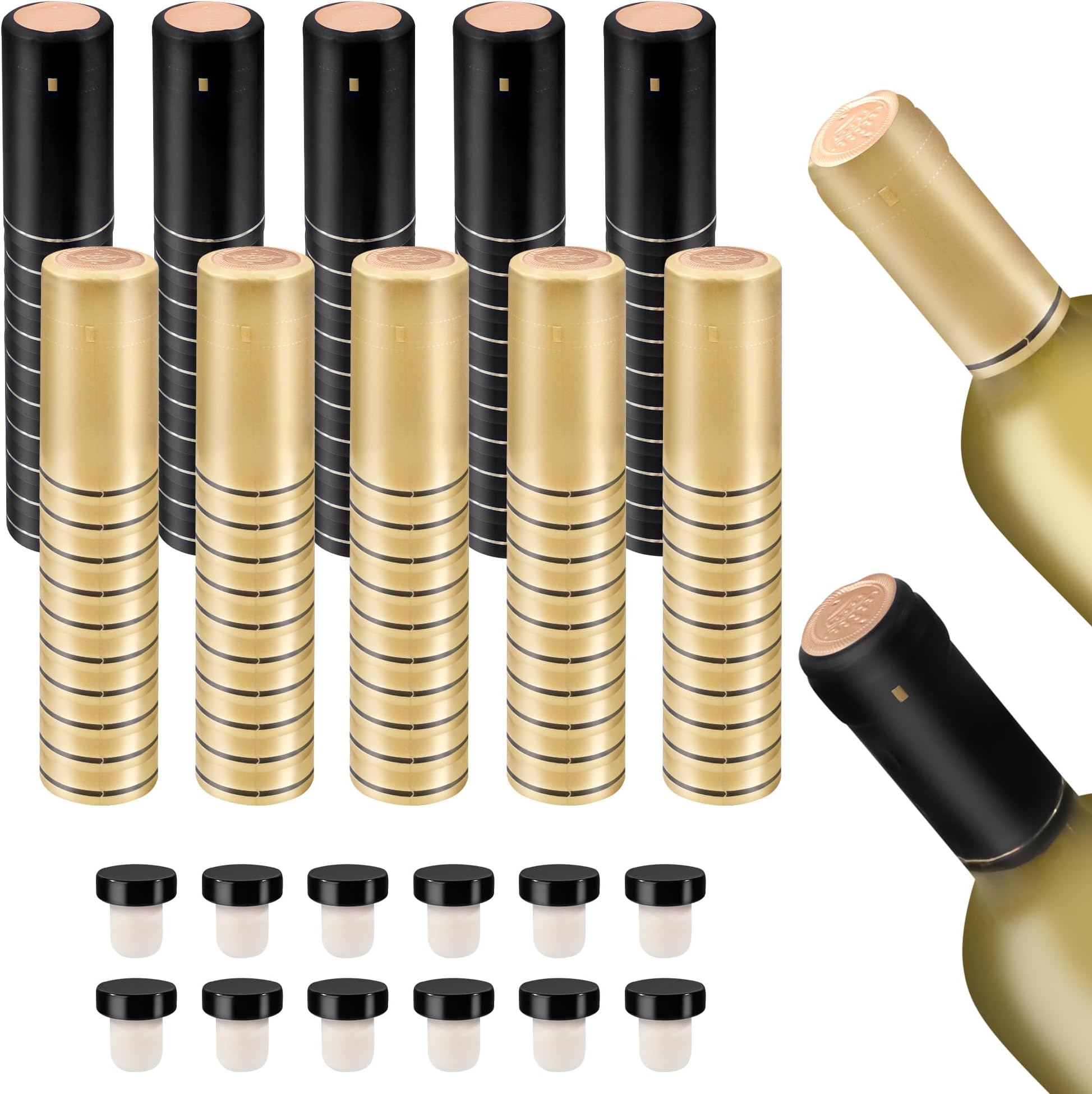 100pcs Red Wine Cap Wine Bottle Sealer Wine Making Dominican Republic