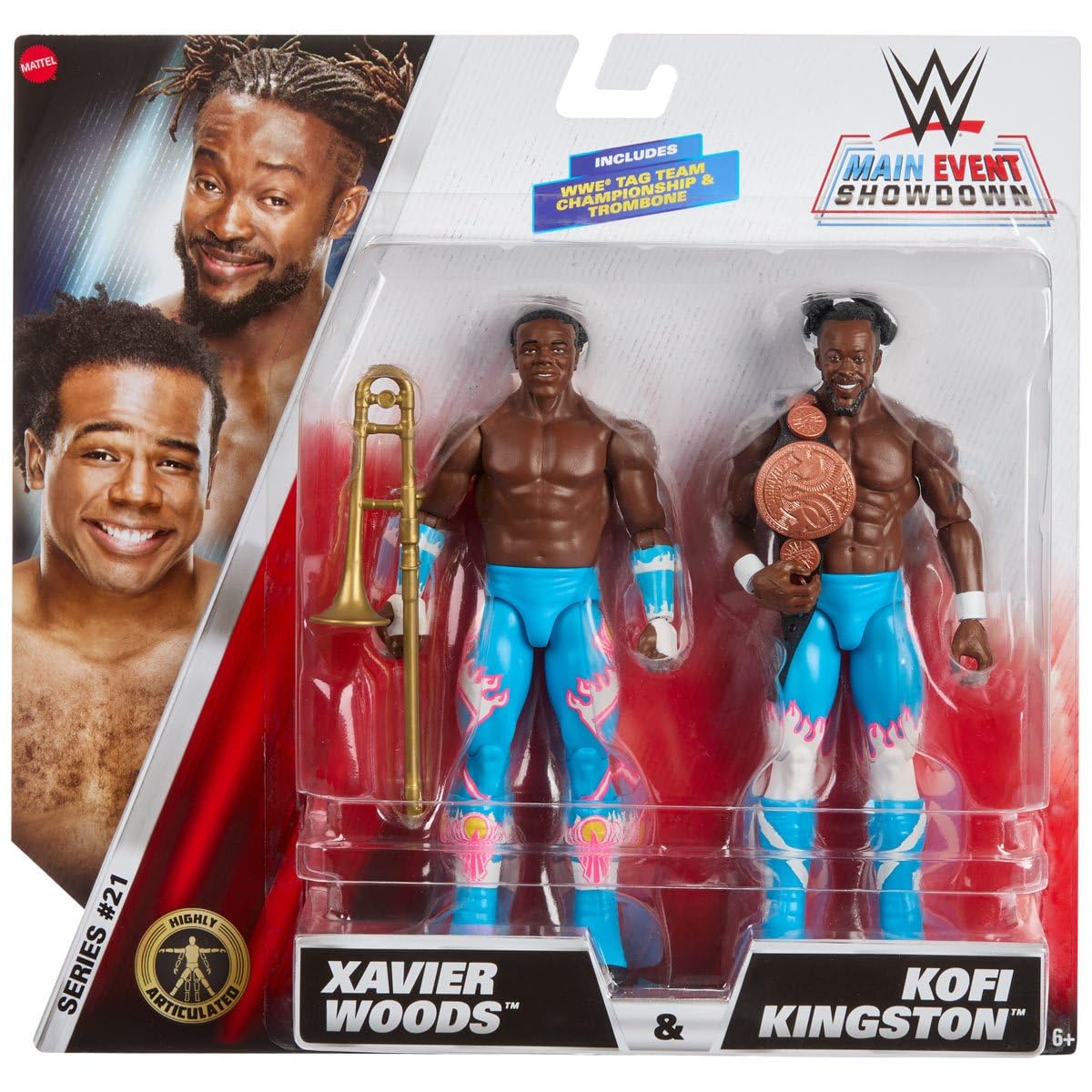 WWE Figure 2-pack - Kofi Kingston & Xavier Woods/Toys