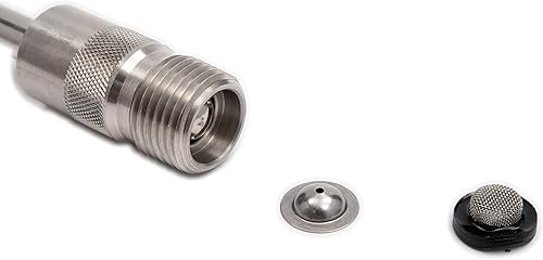 Miniatura 6 de Lixit Bebedero automático de pezón de  pulgada para cerdos, perros, cabras, ovejas, primates y otros animales del zoológico (L-70 paquete de 1)