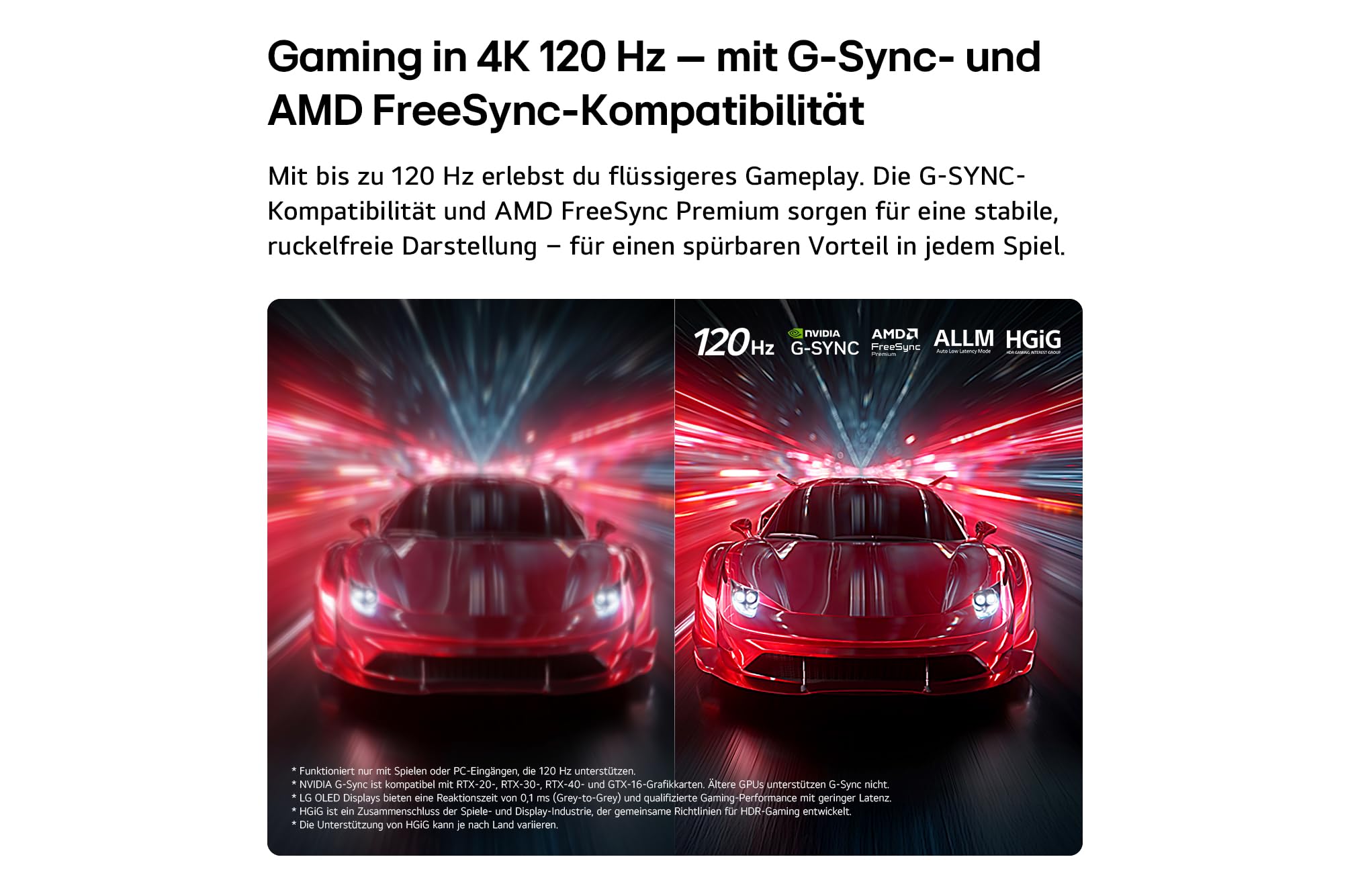 LG OLED65B68LA TV 65 Zoll (165 cm) 4K OLED AI TV (α8 Gen3 4K AI Prozessor, webOS 26, 120Hz (VRR bis zu 120Hz)) [Modelljahr 2026] [Energieklasse F]