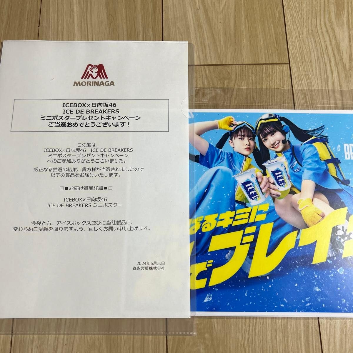 Amazon.co.jp: ICEBOX×日向坂46 ICE DE BREAKERS ミニポスター : おもちゃ