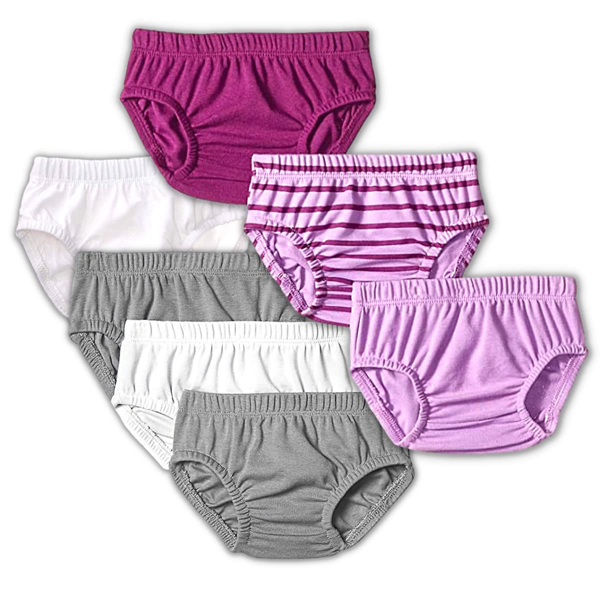 TuddyBuddy100% Cotton Bloomer Set for Baby/Diaper Covers - Unisex Baby - Pack of 5