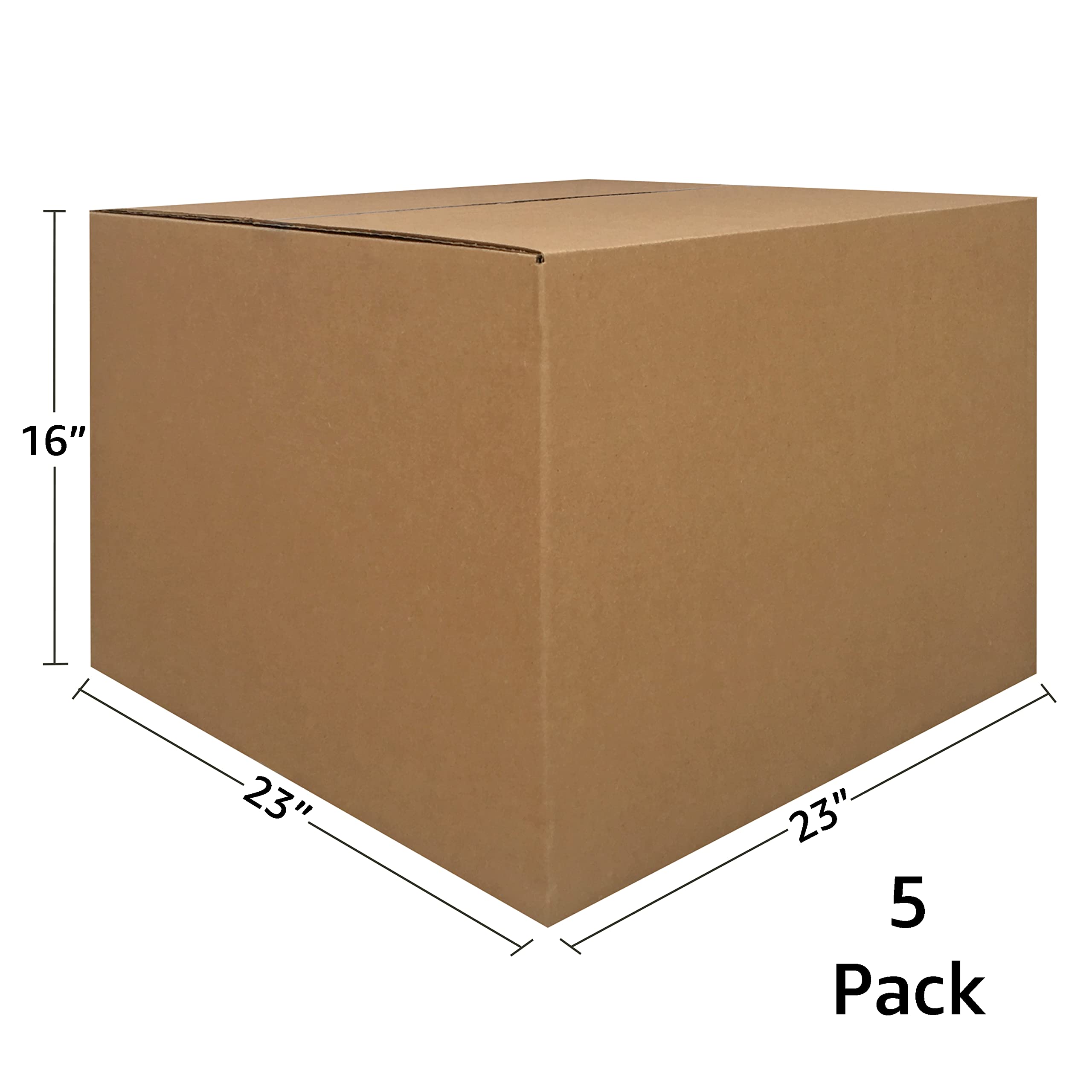 uBoxes Extra Large (Pack of 5) 23x23x16