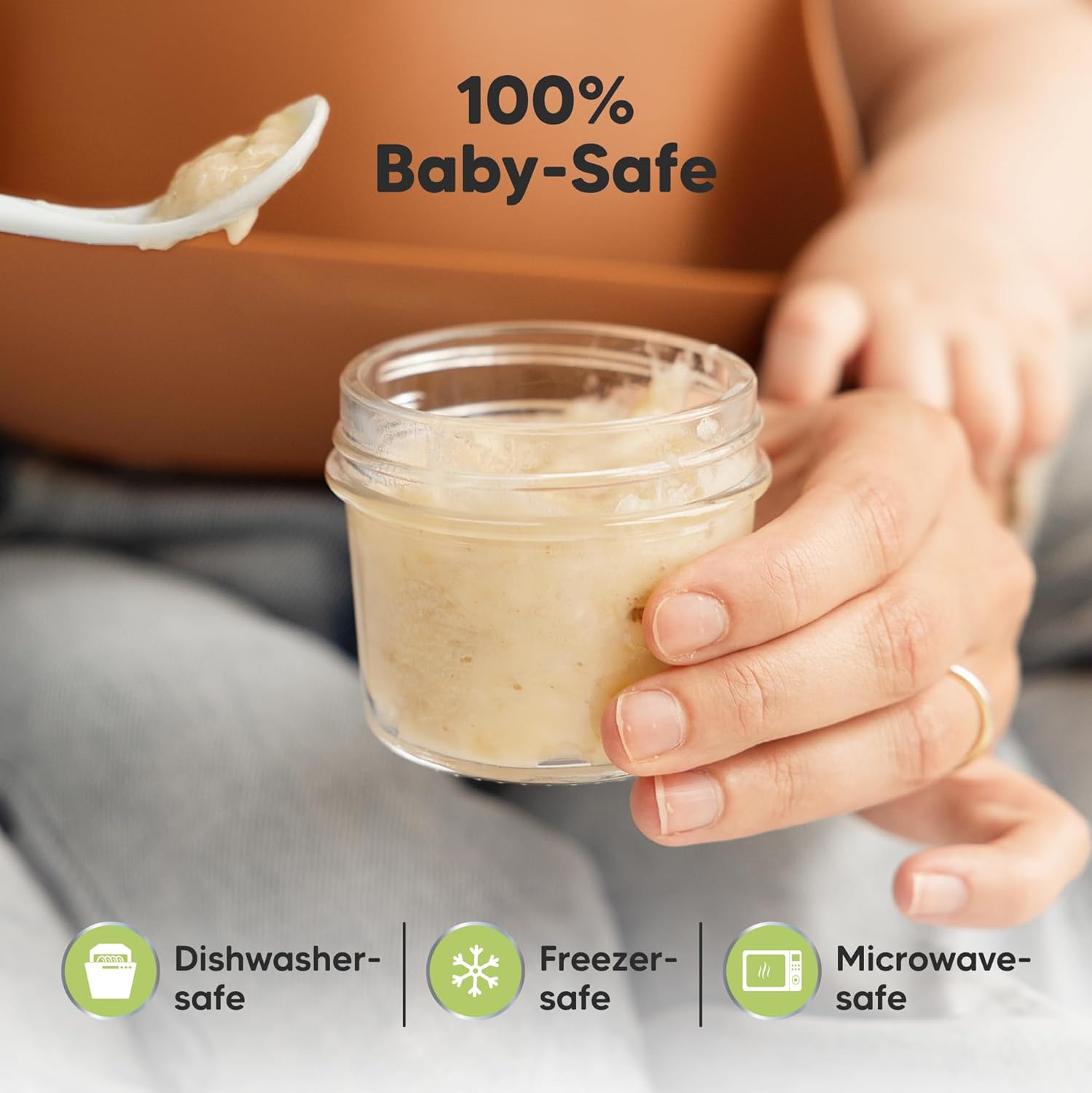 Glass Baby Food Containers