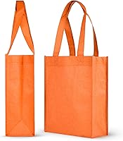 Vista 8 de Pack de 25 bolsas reutilizables para regalos, fiestas, almuerzo., Rojo