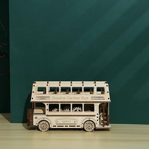 Vista 21 de Rompecabezas de madera 3D, calendario, rompecabezas y rompecabezas para Navidad/cumpleaños, regalos para adultos y adolescentes para construir una