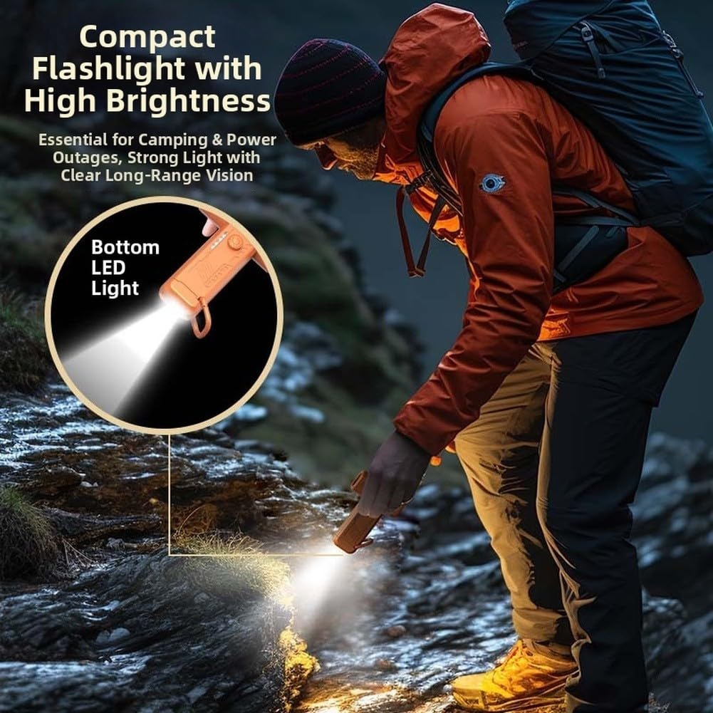 Turbo wentylator 130 K RPM LED Camping USB(H)